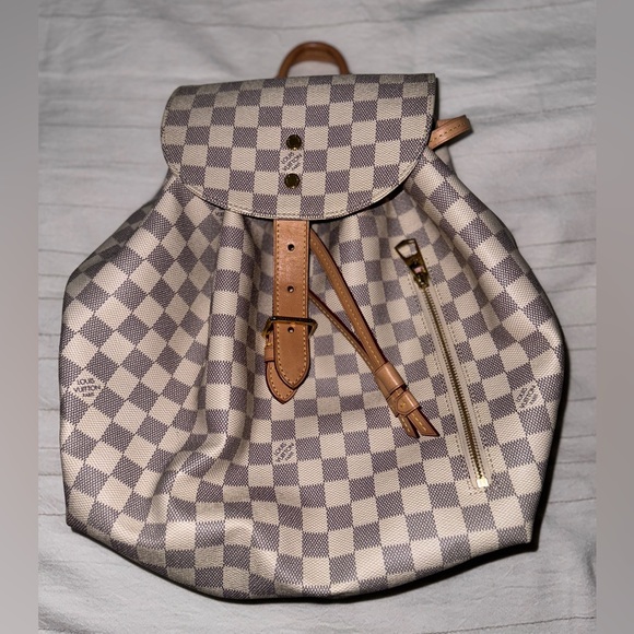 Louis Vuitton Sperone Backpack in Damier Azur Canvas | Mint Condition - Picture 3 of 6